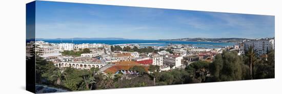 View of Port and Overview of Tangier, Morocco-null-Stretched Canvas