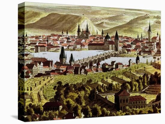 View of Prague-null-Premier Image Canvas