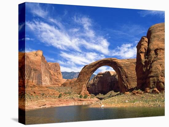 View of Rainbow Bridge, Lake Powell, Utah, USA-Stefano Amantini-Premier Image Canvas