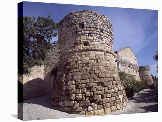 View of Ramparts of Chateau De Assas, 1759-1760-null-Premier Image Canvas