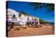 View of restaurant in Piazza Rafael Neville, Porto Rafael, Sardinia, Italy, Mediterranean, Europe-Frank Fell-Premier Image Canvas