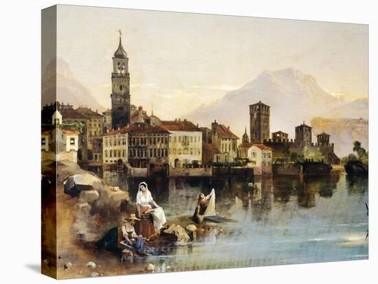 View of Riva Del Garda-Amedeo Modigliani-Premier Image Canvas