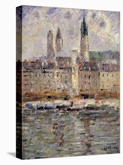 View of Rouen; Vue De Rouen, 1927-Gustave Loiseau-Premier Image Canvas