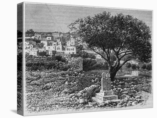 View of Safed, from 'La Syrie D'Aujourd'Hui. Voyages Dans La Phenicie, Le Liban Et La Judee.…-null-Premier Image Canvas