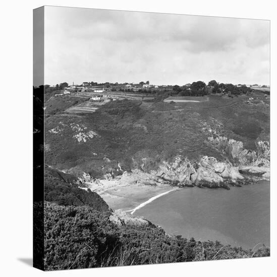 View of Saints Bay on the Island of Guernsey, 1965-Staff-Premier Image Canvas