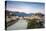 View of Salzach River and Hohensalzburg Castle above The Old City, Salzburg, Austria, Europe-Jane Sweeney-Premier Image Canvas