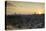 View of skyline at sunset, Johannesburg, Gauteng, South Africa, Africa-Ian Trower-Premier Image Canvas