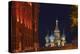 View of St Basil's Cathedral from Manezh Square.-Jon Hicks-Premier Image Canvas