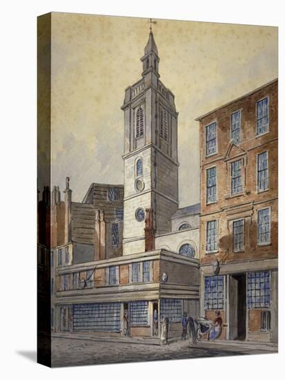 View of St Dionis Backchurch, City of London, 1815-William Pearson-Premier Image Canvas