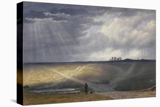 View of Stonehenge-J. M. W. Turner-Premier Image Canvas