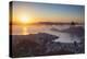 View of Sugarloaf Mountain and Botafogo Bay at Dawn, Rio De Janeiro, Brazil, South America-Ian Trower-Premier Image Canvas