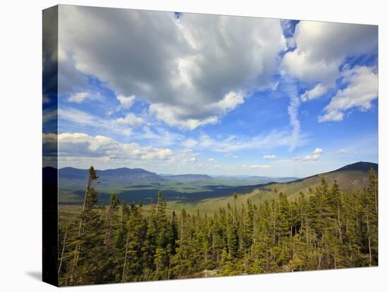 View of Sugarloaf Mountain from the Appalachian Trail on Crocker Mountain in Stratton, Maine, Usa-Jerry & Marcy Monkman-Premier Image Canvas