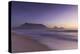 View of Table Mountain from Milnerton Beach at sunset, Cape Town, Western Cape, South Africa, Afric-Ian Trower-Premier Image Canvas