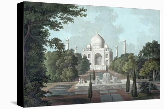 View of Taj Mahal, 1801-Thomas & William Daniell-Premier Image Canvas