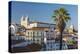 View of Terracotta Roofs and the Ancient Castle and Dome from Miradouro Alfama Viewpoint, Lisbon-Roberto Moiola-Premier Image Canvas