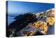 View of the Aegean Sea from the Typical Greek Village of Firostefani at Dusk, Santorini, Cyclades-Roberto Moiola-Premier Image Canvas