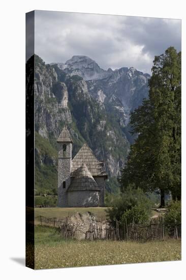 View of the Albanian Alps near Thethi, on the western Balkan peninsula, in northern Albania, Europe-Julio Etchart-Premier Image Canvas