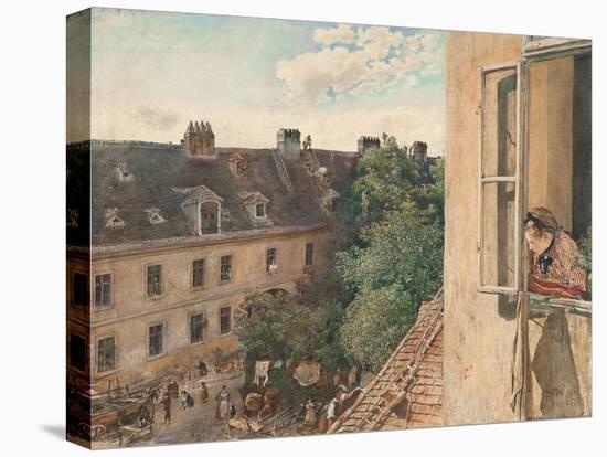 View of the Alservorstadt, 1872-Rudolf von Alt-Premier Image Canvas