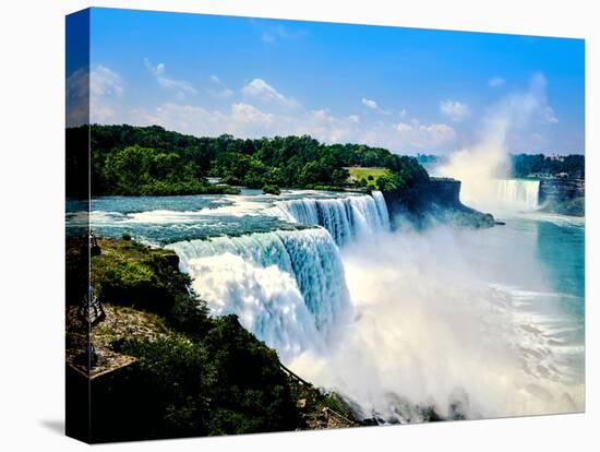 View of the American Falls, Niagara Falls, New York State, USA-null-Premier Image Canvas