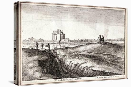 View of the Area around New River Head, Finsbury, London, 1665-Wenceslaus Hollar-Premier Image Canvas