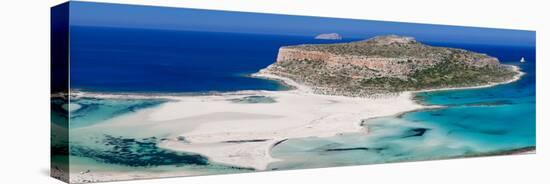 View of the Balos Beach, Gramvousa Peninsula, Crete, Greece-null-Stretched Canvas