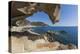 View of the Blue Sea from a Natural Sea Cave of Rocks Shaped by Wind, Punta Molentis, Villasimius-Roberto Moiola-Premier Image Canvas