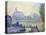 View of the Bridge of Auxerre, 1902-Paul Signac-Premier Image Canvas