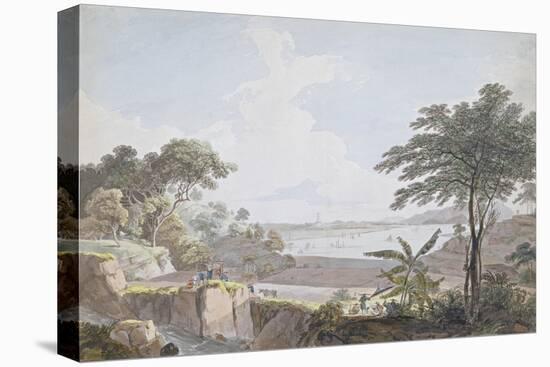 View of the Canton River, Near Whampoa, China, C.1785-94-Thomas Daniell-Premier Image Canvas