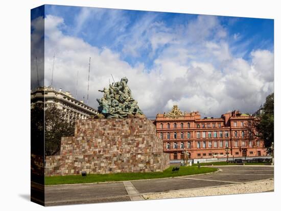 View of the Casa Rosada on Plaza de Mayo, Monserrat, City of Buenos Aires, Buenos Aires Province, A-Karol Kozlowski-Premier Image Canvas