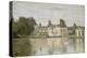 View of the Castle Fontainebleau-Jean-Baptiste-Camille Corot-Premier Image Canvas