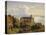 View of the Castle in Meersburg and the Lake Constance-Josef Moosbrugger-Premier Image Canvas