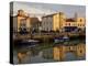 View of the Clemenceau Quay, Port Area, Saint Martin, Ile De Re, Charente Maritime, France, Europe-De Mann Jean-Pierre-Premier Image Canvas