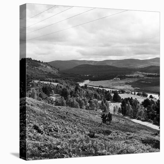 View of the Countryside in Deeside. 28/08/1959-Staff-Premier Image Canvas