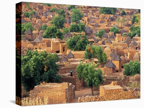 View of the Dogon Village of Songo, Mali-Janis Miglavs-Premier Image Canvas