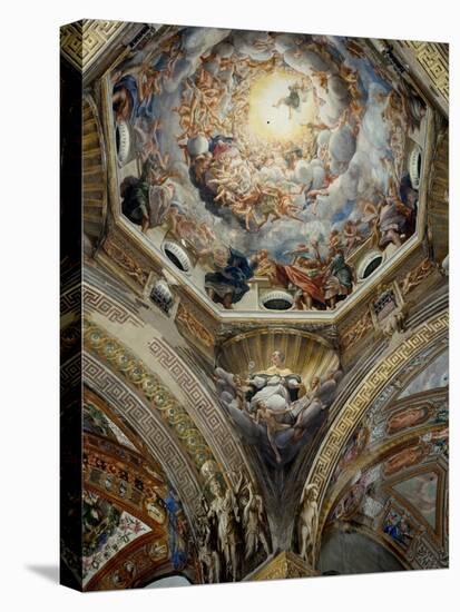 View of the Dome and of the Pendentive with Saint Hilary-Correggio-Premier Image Canvas