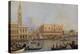 View of the Ducal Palace in Venice-Canaletto-Premier Image Canvas