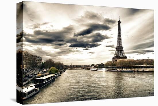View of the Eiffel Tower - Paris - France-Philippe Hugonnard-Premier Image Canvas