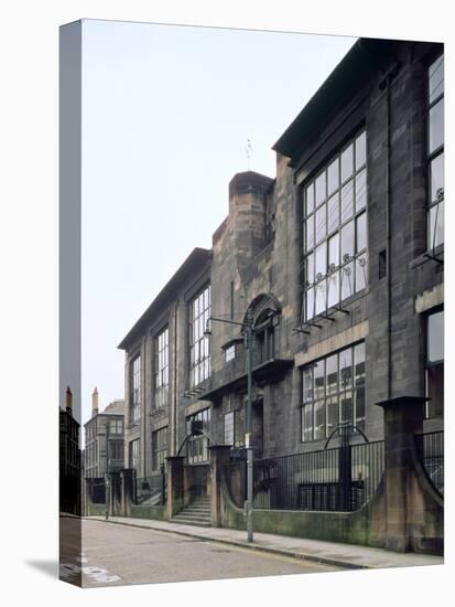 View of the Exterior, Built 1897-99-Charles Rennie Mackintosh-Premier Image Canvas