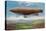 View of the French Military Flying Airship Patrie-Lantern Press-Stretched Canvas