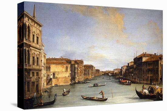 View of The Grand Canal from the Rialto Bridge, c.1730-68-Canaletto-Premier Image Canvas