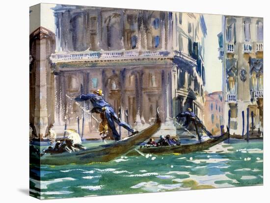 View of the Grand Canal in Venice by John Singer Sargent-null-Premier Image Canvas