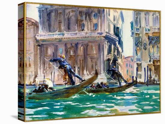 View of the Grand Canal in Venice, C.1906 (Watercolour)-John Singer Sargent-Premier Image Canvas