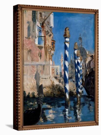 View of the Great Canal in Venice Painting by Edward Manet (1832-1883) 1875. Private Collection - V-Edouard Manet-Premier Image Canvas