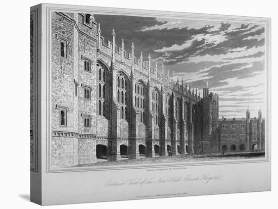 View of the Hall, Christ's Hospital, City of London, 1833-Henry Shaw-Premier Image Canvas