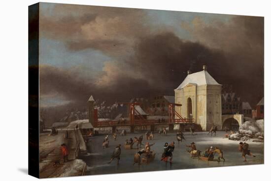 View of the Heiligewegspoort in Amsterdam-Jan van Kessel-Premier Image Canvas