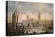 View of the Houses of Parliament from the River Thames-Richard Willis-Premier Image Canvas