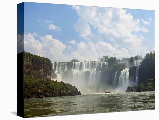 View of the Iguazu Falls, UNESCO World Heritage Site, Puerto Iguazu, Misiones, Argentina, South Ame-Karol Kozlowski-Premier Image Canvas