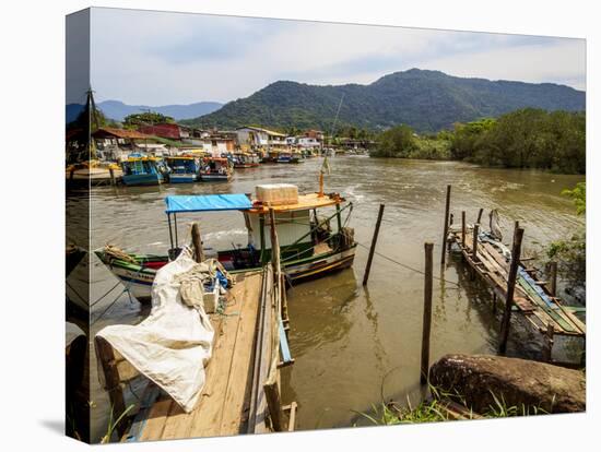 View of the Ilha dos Pescadores, Ubatuba, State of Sao Paulo, Brazil, South America-Karol Kozlowski-Premier Image Canvas