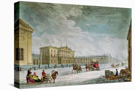 View of the Imperial Bank and the Shops at St. Petersburg-Mornay-Premier Image Canvas