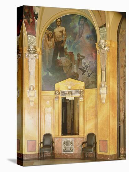 View of the Interior, 1910-Alphonse Mucha-Premier Image Canvas